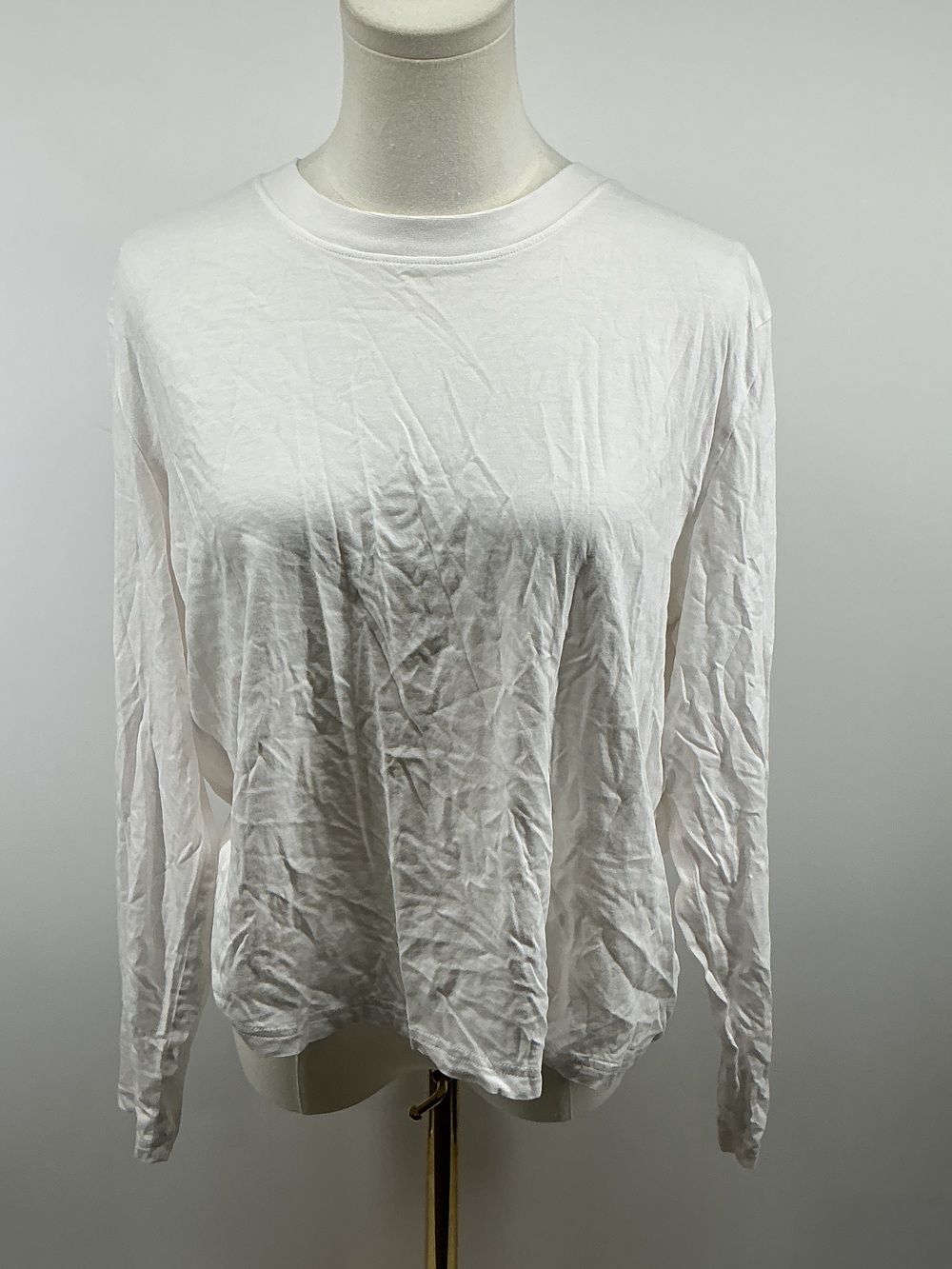 Cotton Modal Relaxed Long Sleeve Tee